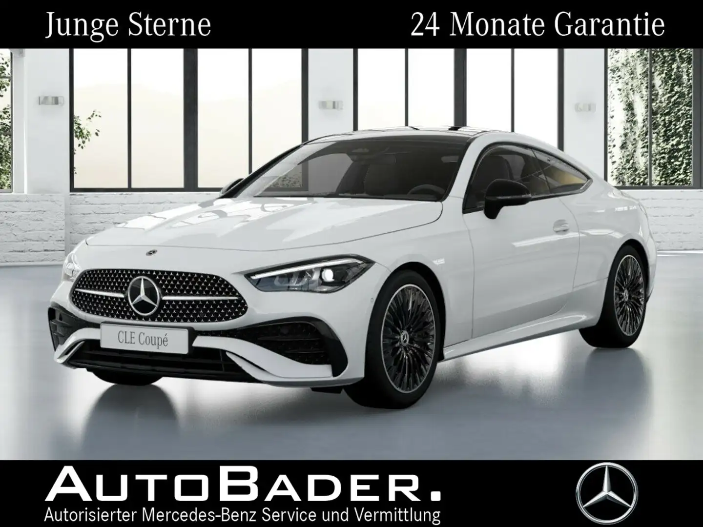 Mercedes-Benz CLE 200 CLE 200 Coupé AMG PSD Standhzg Burmester® Night Weiß - 1