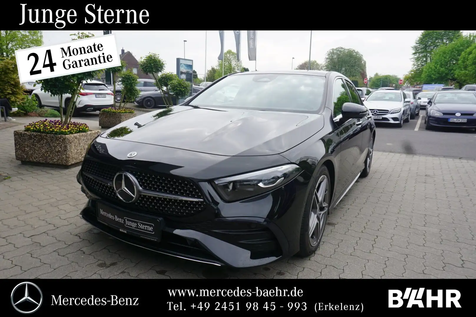 Mercedes-Benz A 180 A 180 AMG/Pano/AHK/Totwinkel/360°/Multibeam/18" Noir - 1