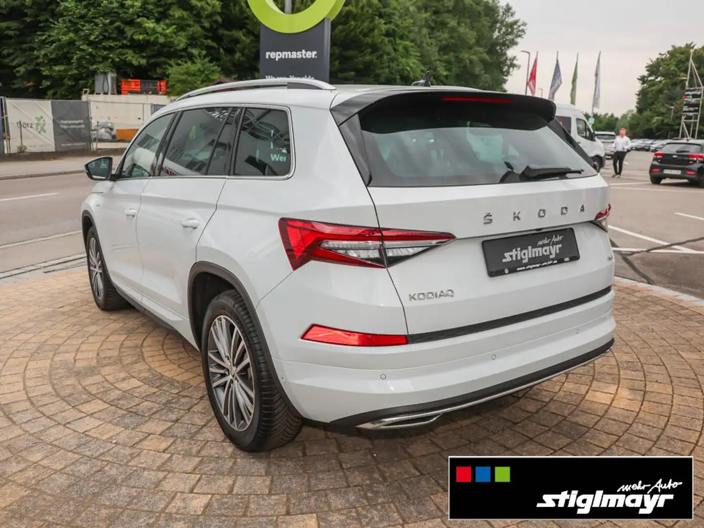 Skoda Kodiaq L&K 2.0 TDI 4x4 DSG MATRIX+NAVI+PANO+VC Weiß - 2
