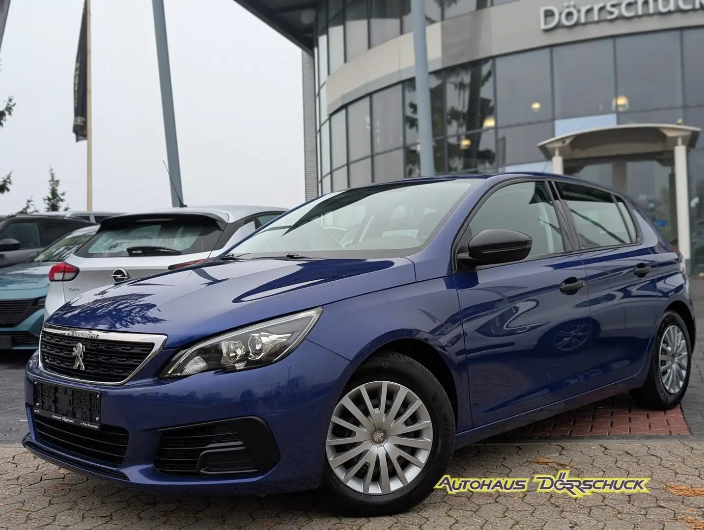 Peugeot 308 Access *AHK*Tempomat*Bluetooth*LED*Lederlenk Blau - 1