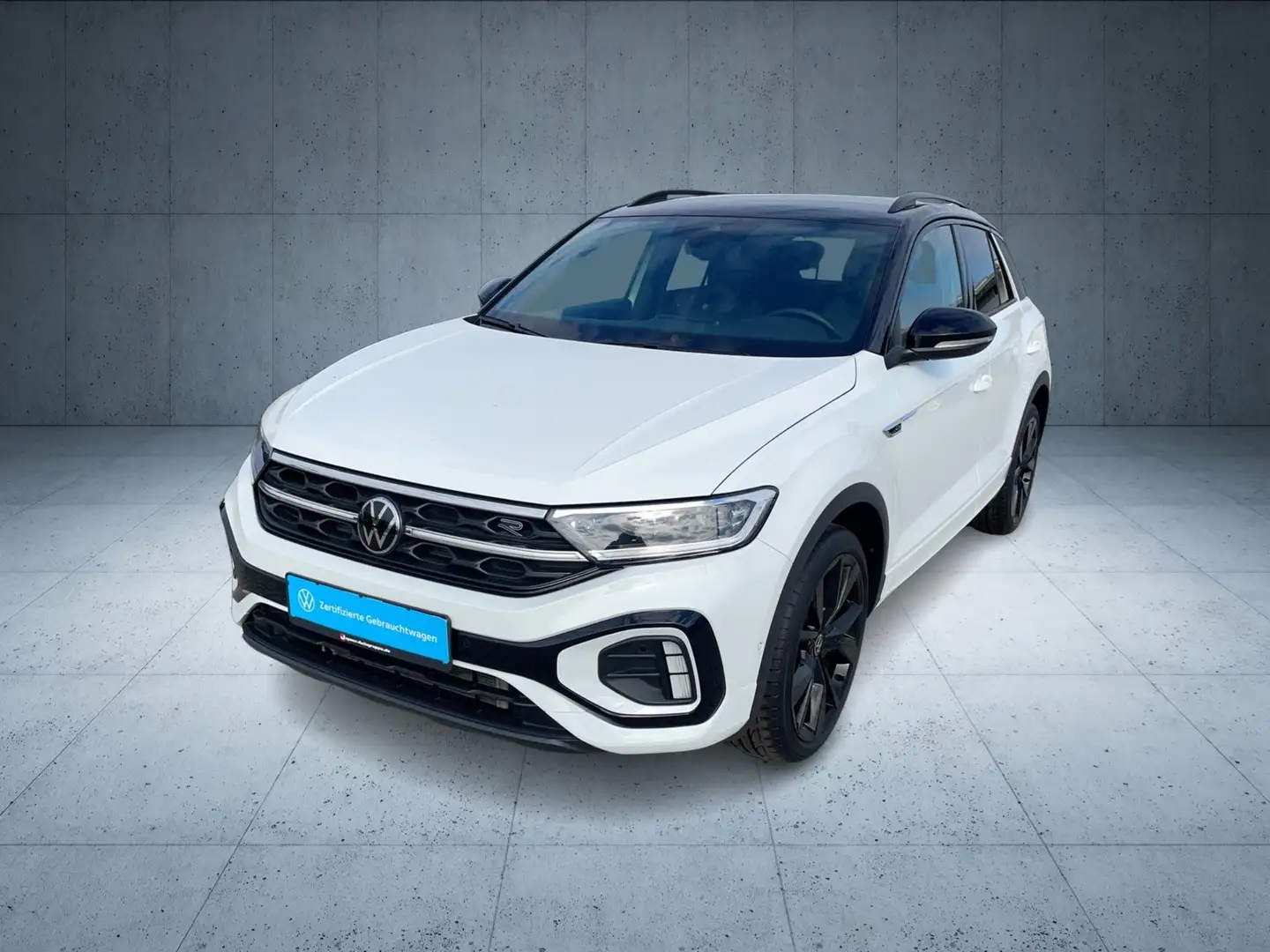 Volkswagen T-Roc R-Line 1.5 TSI DSG ACC+AHK+Kamera+Navi+LM Weiß - 2