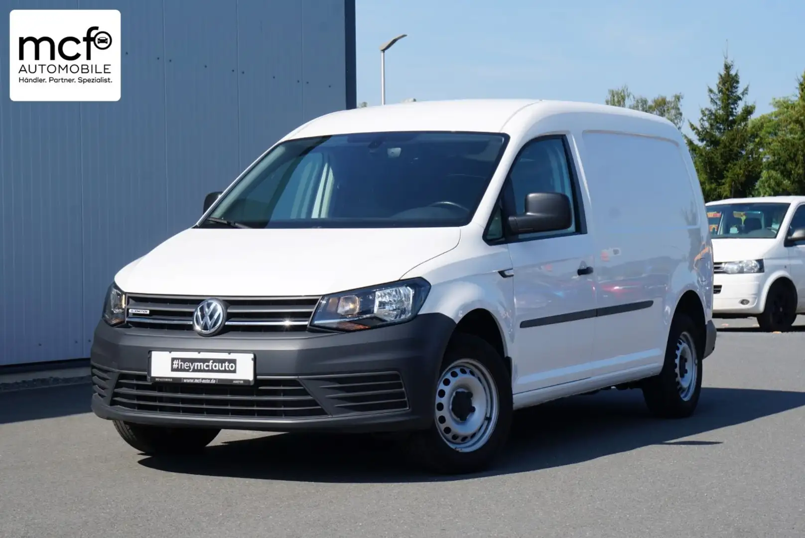 Volkswagen Caddy Maxi 1.4 TGI Kasten *AHK*PDC*Klima*Regal* Weiß - 1