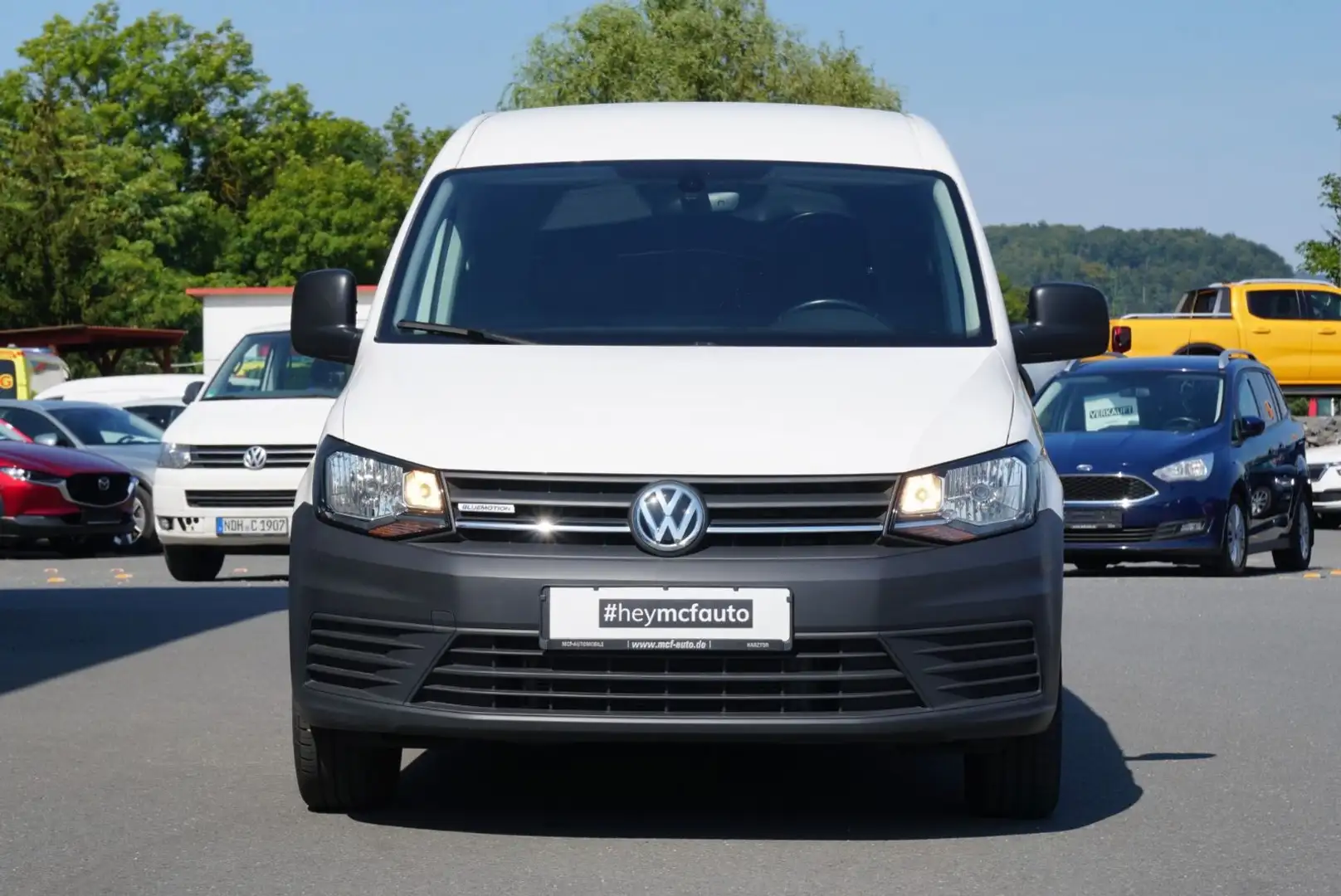 Volkswagen Caddy Maxi 1.4 TGI Kasten *AHK*PDC*Klima*Regal* Weiß - 2