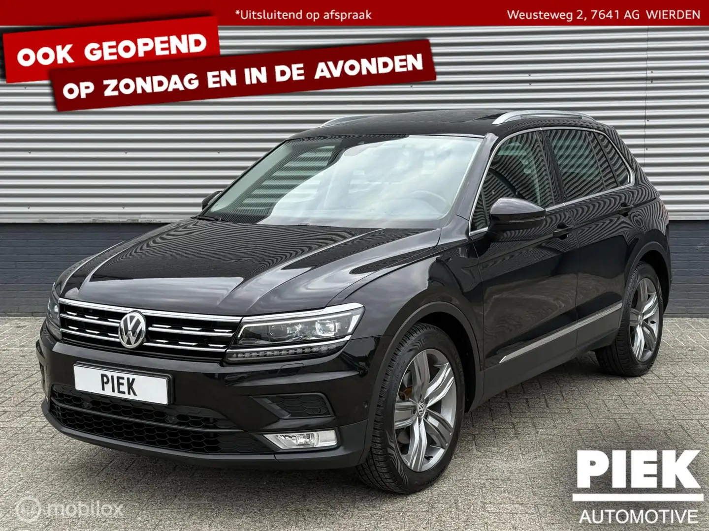 Volkswagen Tiguan 2.0 TDI Highline PANORAMADAK EXPORTPRIJS! Zwart - 1