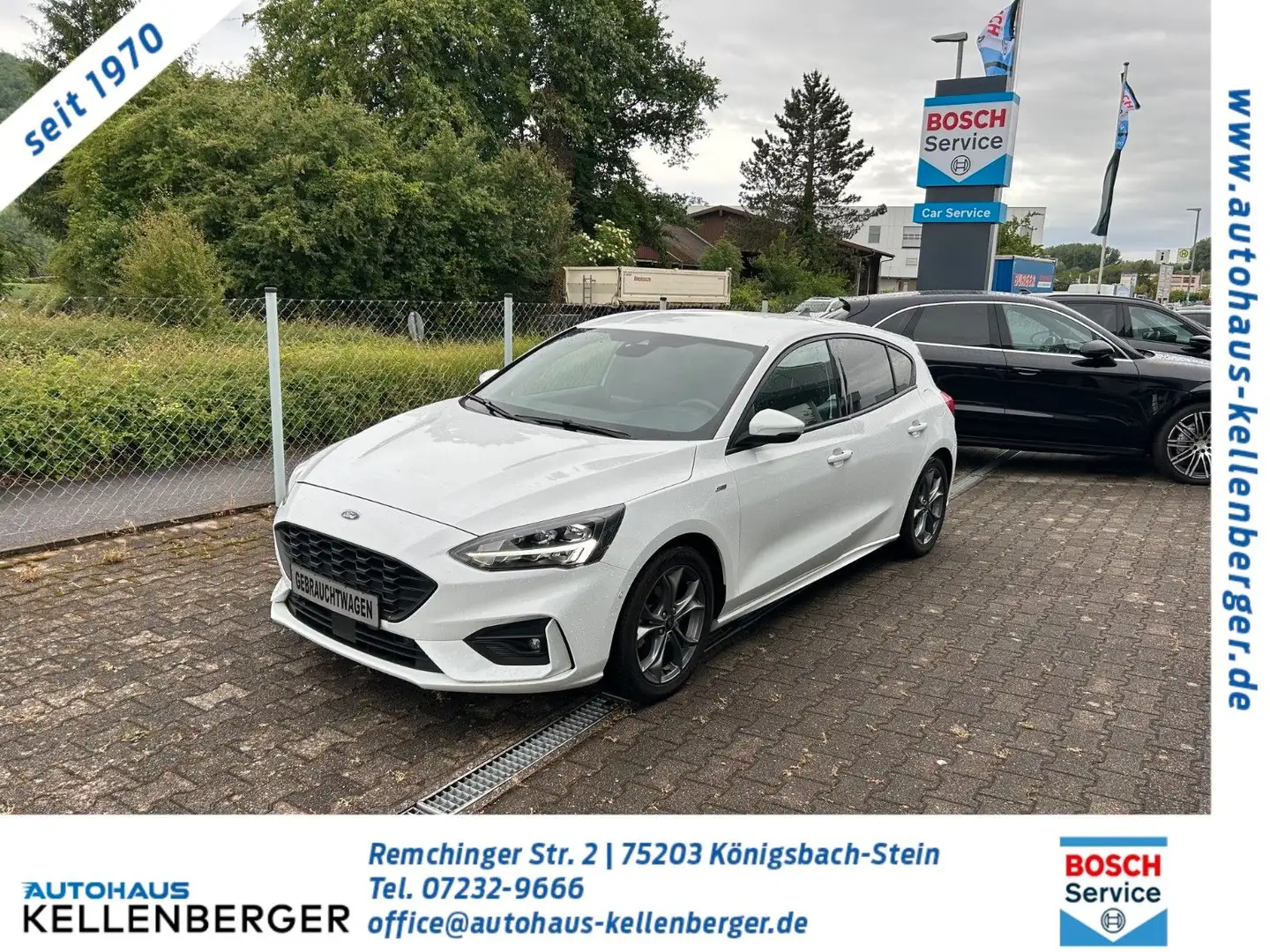 Ford Focus 1.0 EcoBoost Hybrid ST-LINE*LED+KAMERA* Weiß - 1