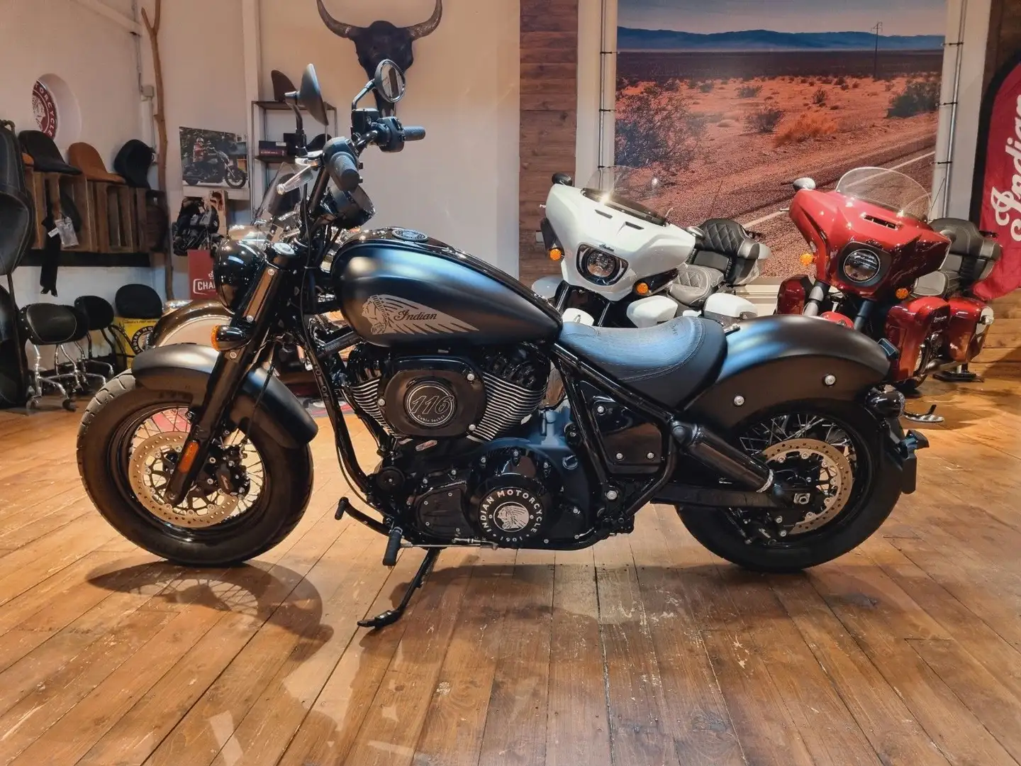 Indian Chief Bobber DH  100 Jahre  (EUR 1.000/2,99%) Negru - 1