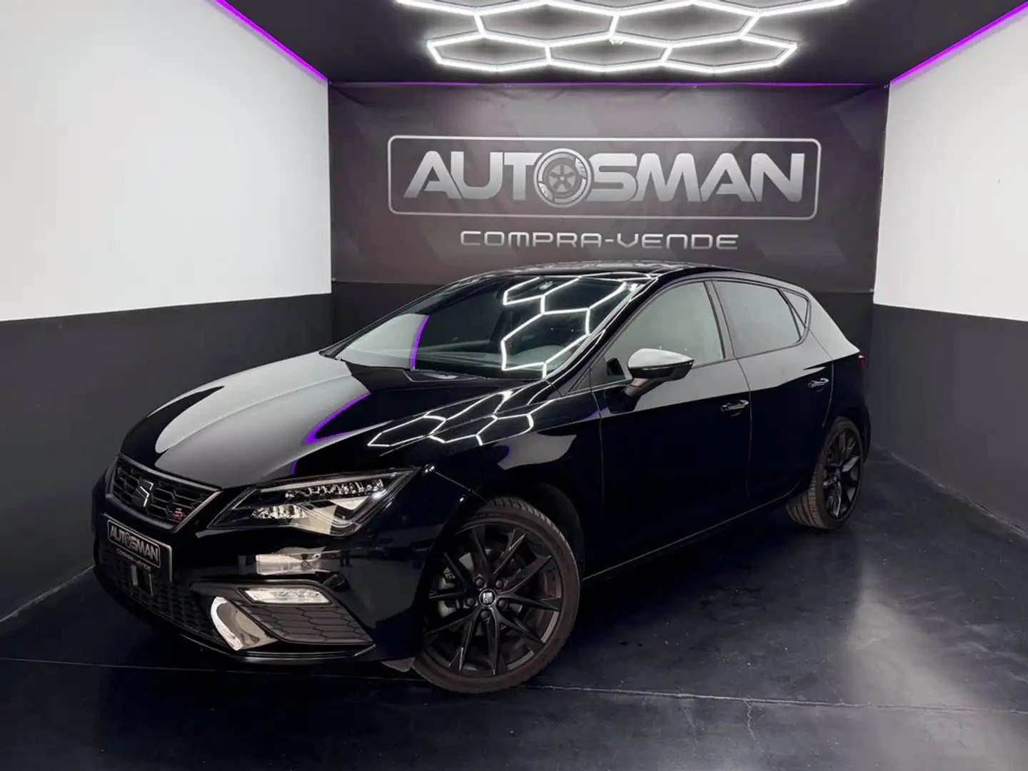 SEAT Leon 1.5 TGI GNC S&S FR Fast Edition Plus DSG7 130 Negro - 1