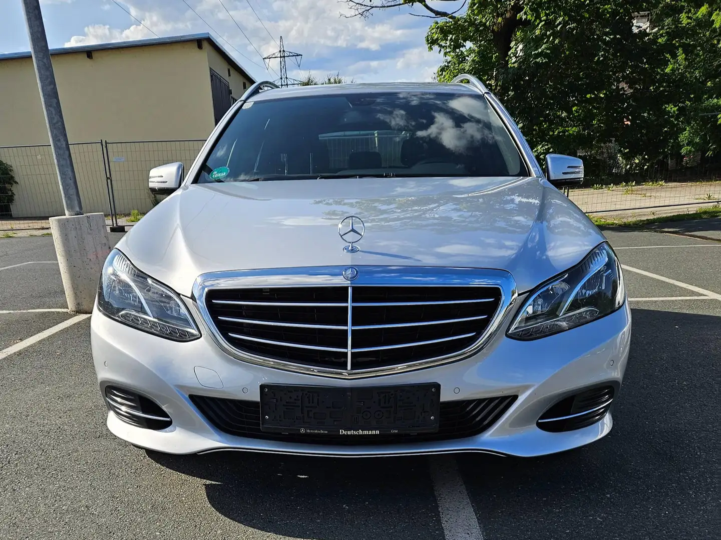 Mercedes-Benz E 220 E 220 T CDI Automatik ELEGANCE Silber - 2