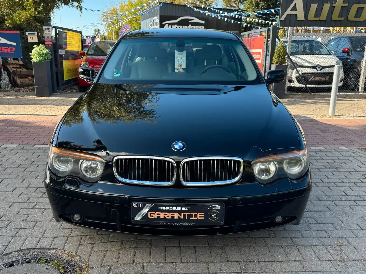 BMW 735 i*Aut.*Leder*Xenon*Klima*SHZ*V8 Schwarz - 2