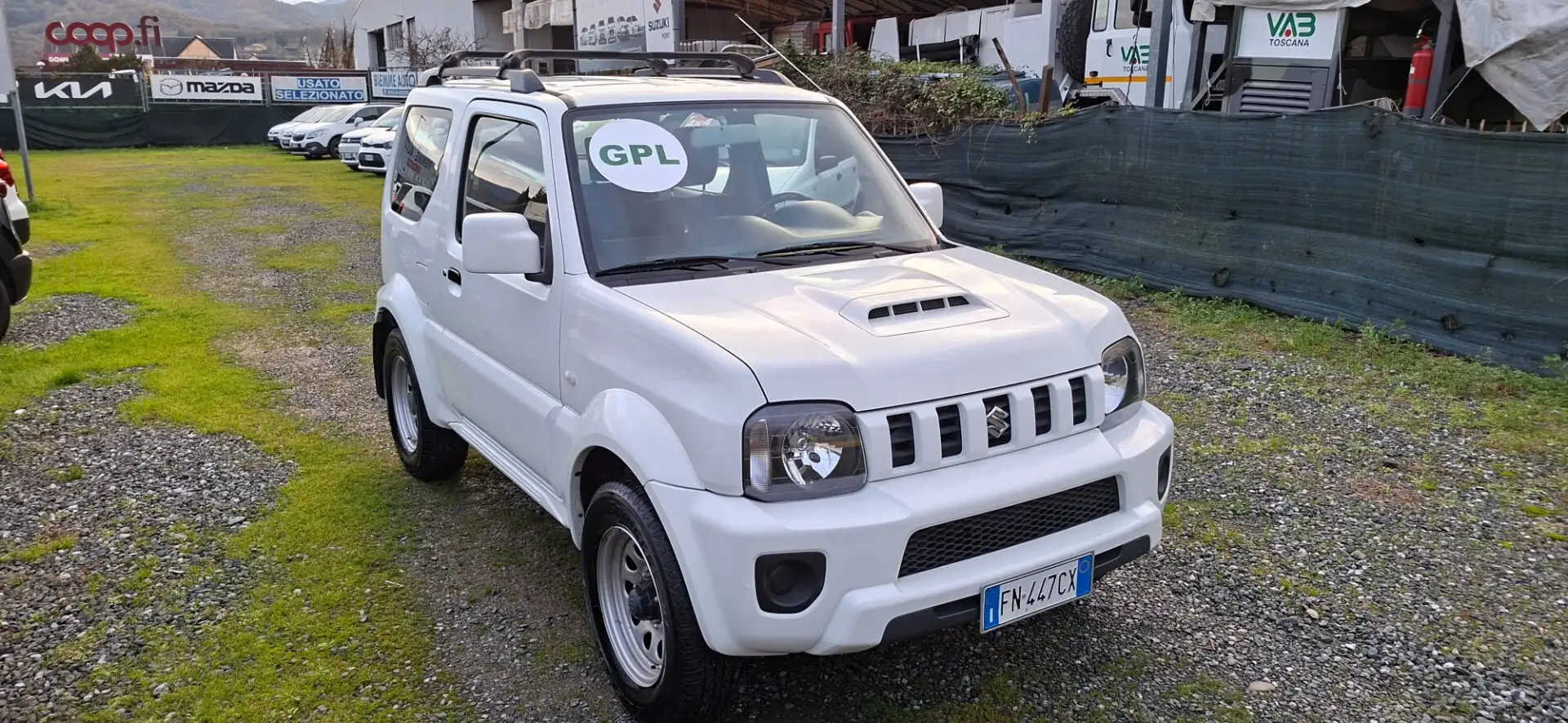 Suzuki Jimny Suzuki Jimny 1.3 4WD Evolution B/GPL - GANCIO TRAI Weiß - 2