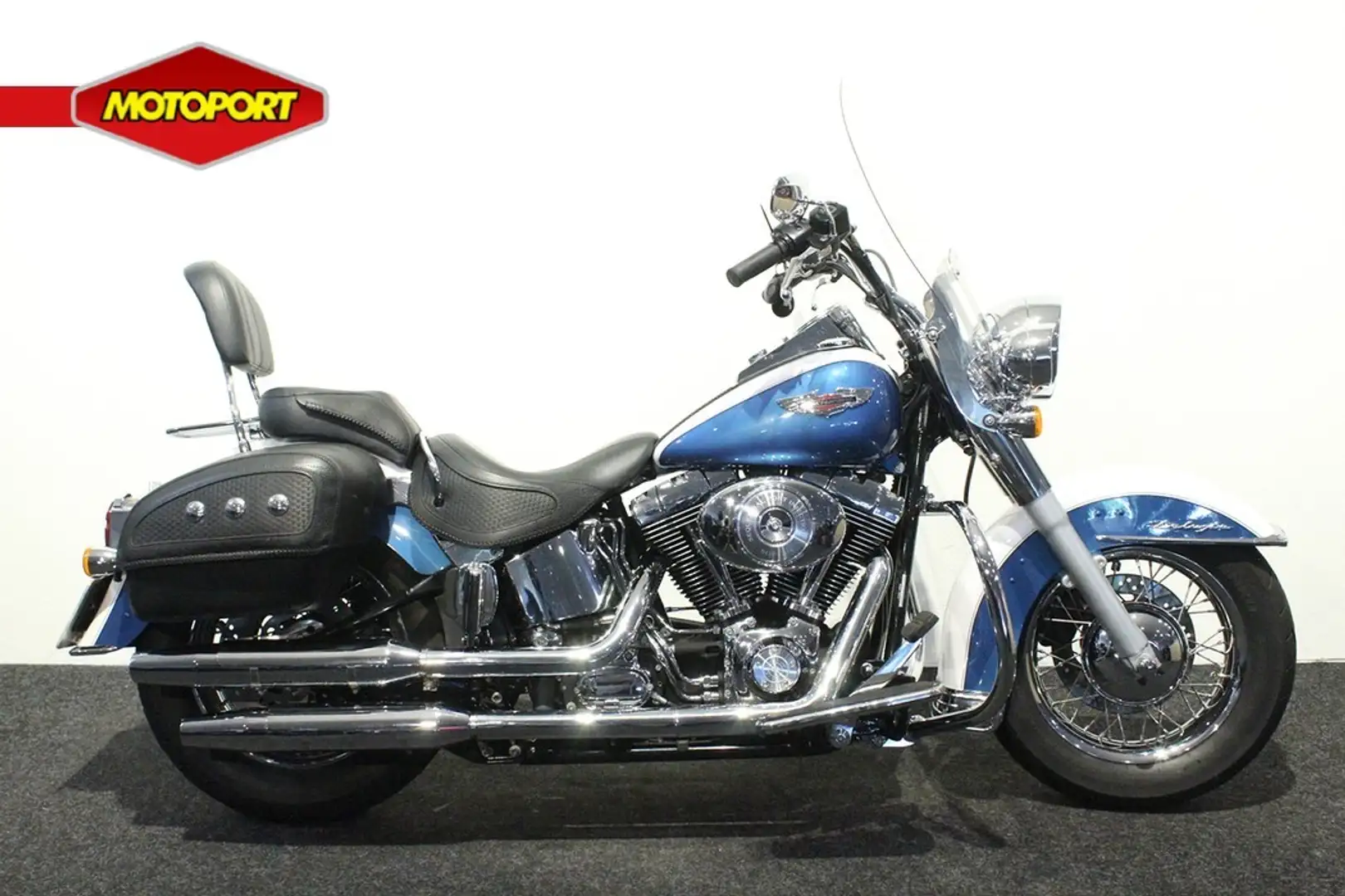 Harley-Davidson Softail FLSTN DELUXE Kék - 1