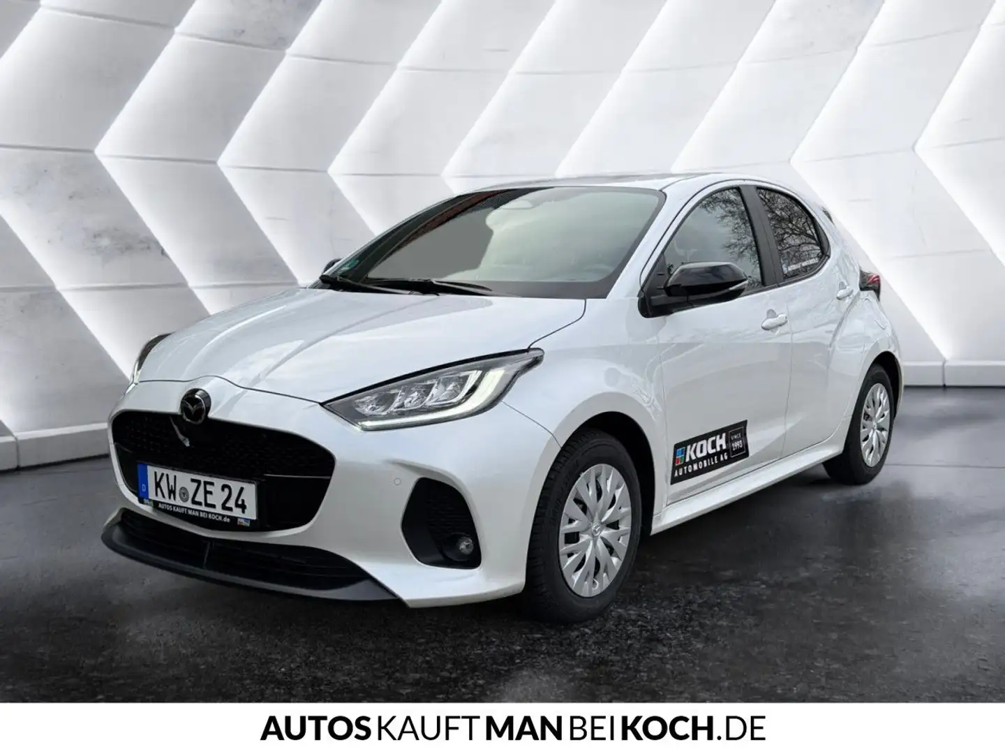Mazda 2 Hybrid 1.5 VVT-i 116 CVT HOMURA Bluetooth LED Weiß - 2