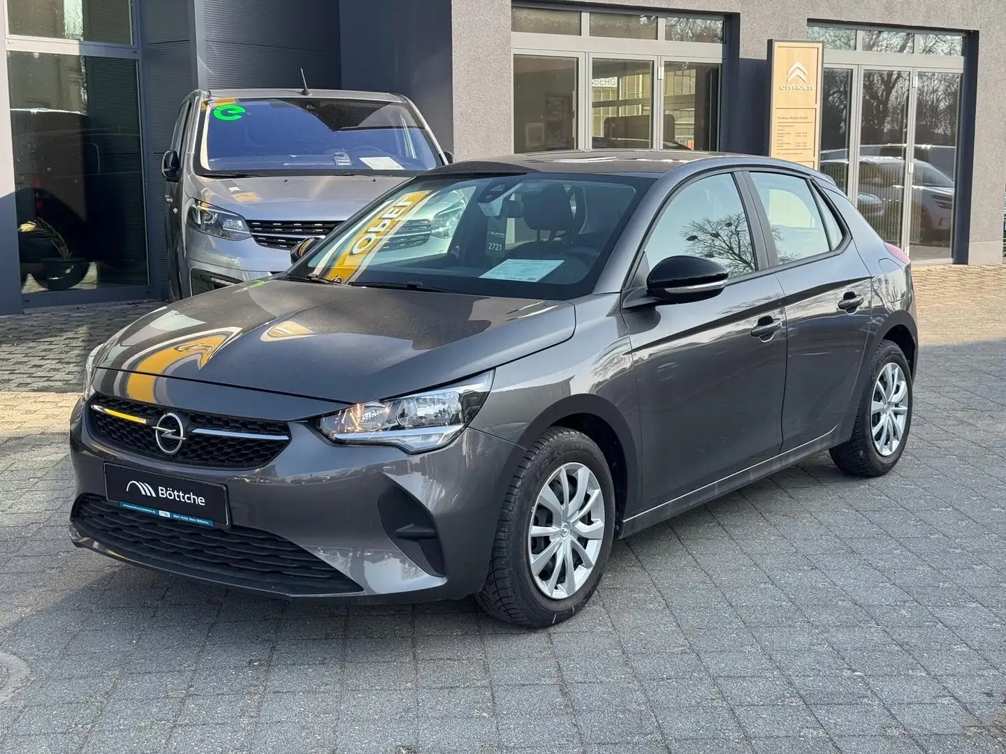 Opel Corsa F Edition 1.2 - KLIMA/FSE/ISOFIX/PDC Grau - 2