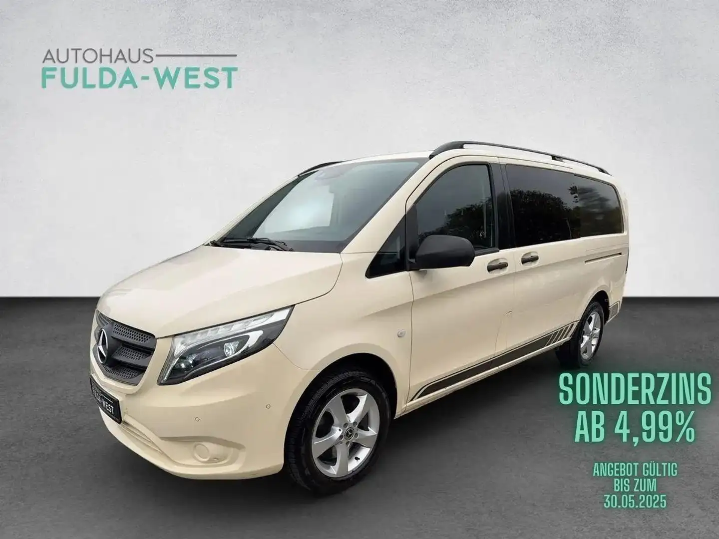 Mercedes-Benz Vito Mixto 116CDI 4x4 lang LKW 5-Sitzer ILS Navi Beige - 1