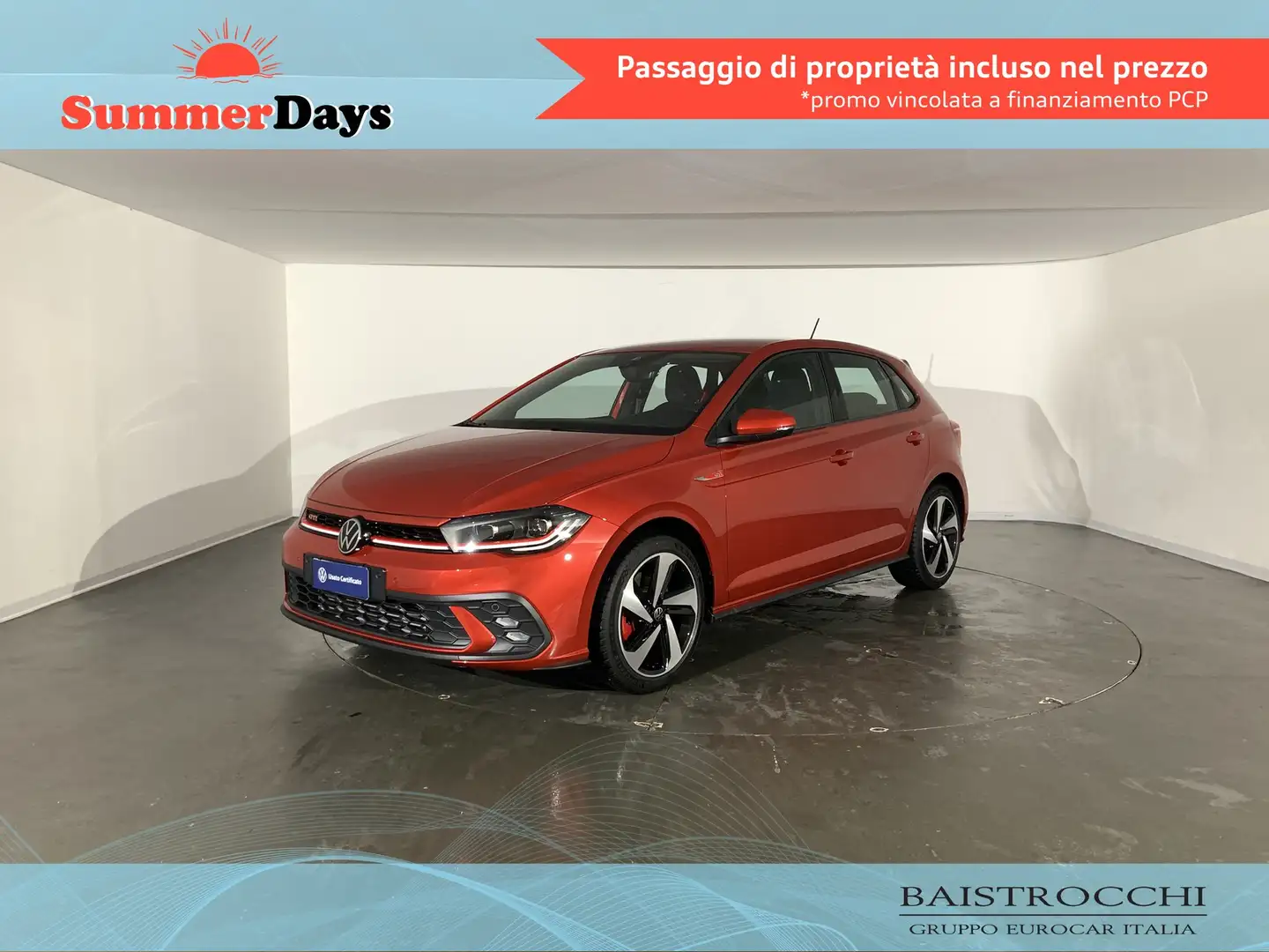 Volkswagen Polo GTI 2.0 tsi gti dsg Червоний - 1