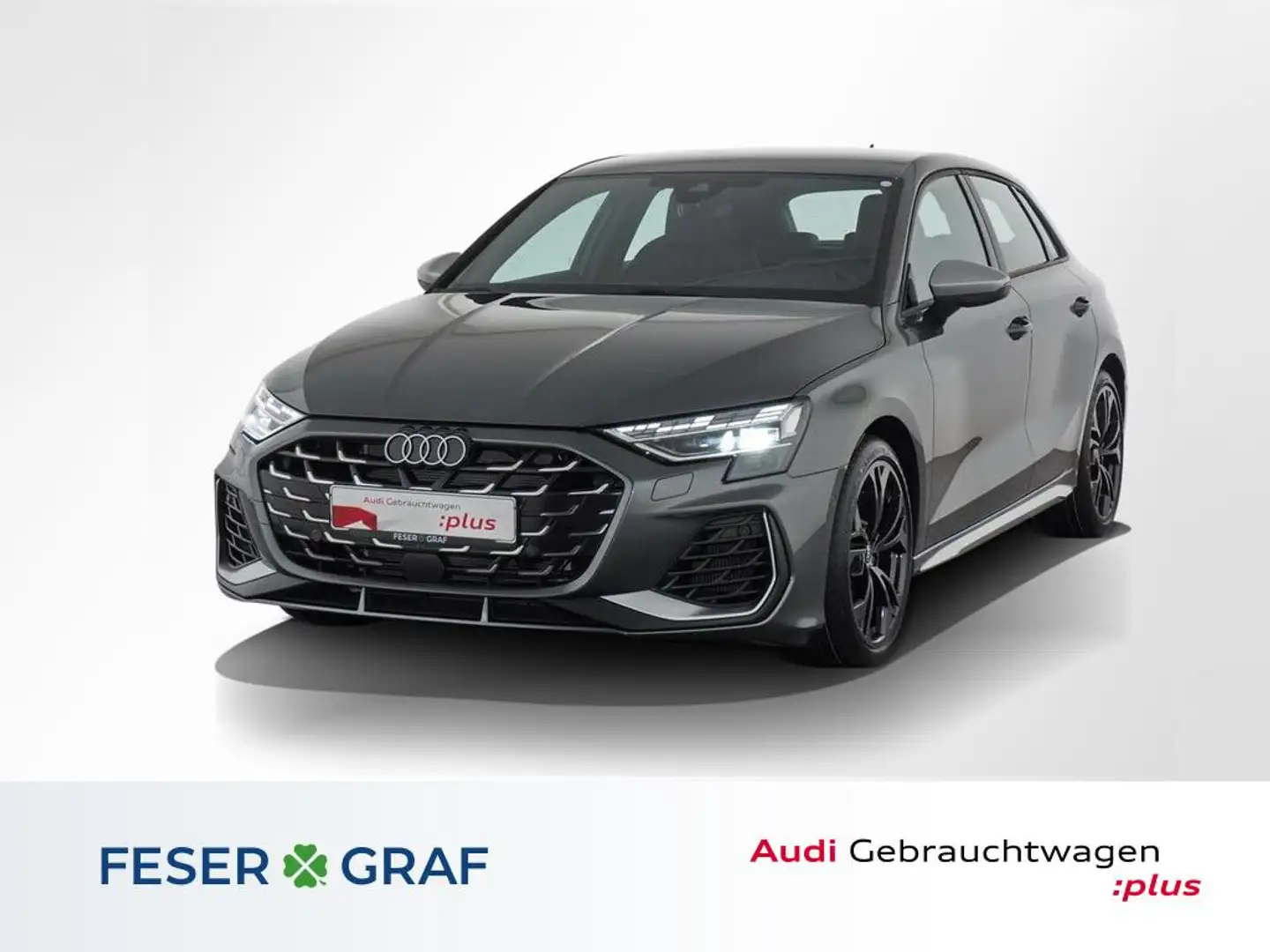 Audi S3 Sportback Matrix/App-Connect/Parkass./Alu-18 Grau - 1