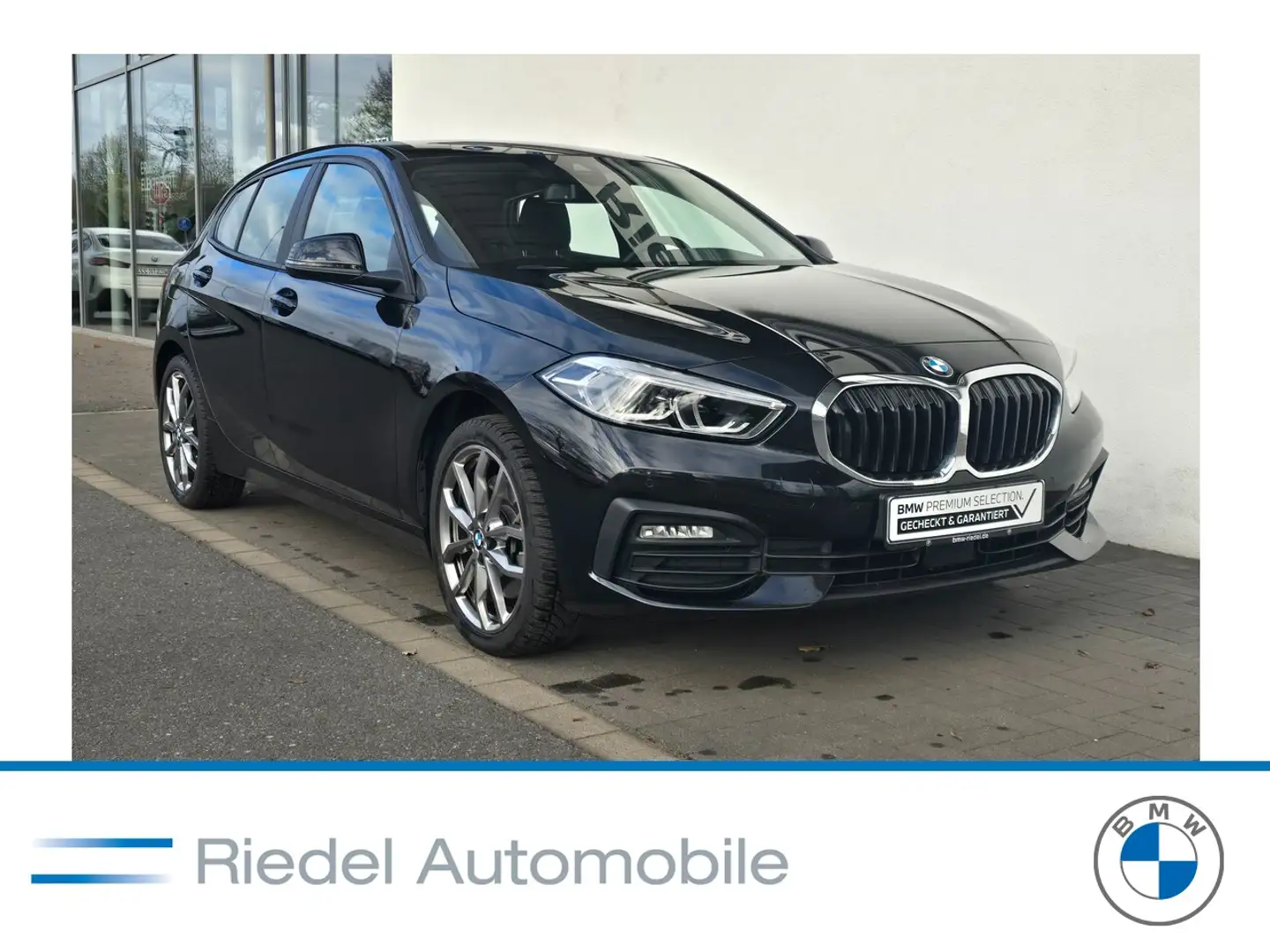 BMW 120 i Steptronic Klimaaut. PDC HIFI Navi LED SHZ Noir - 1