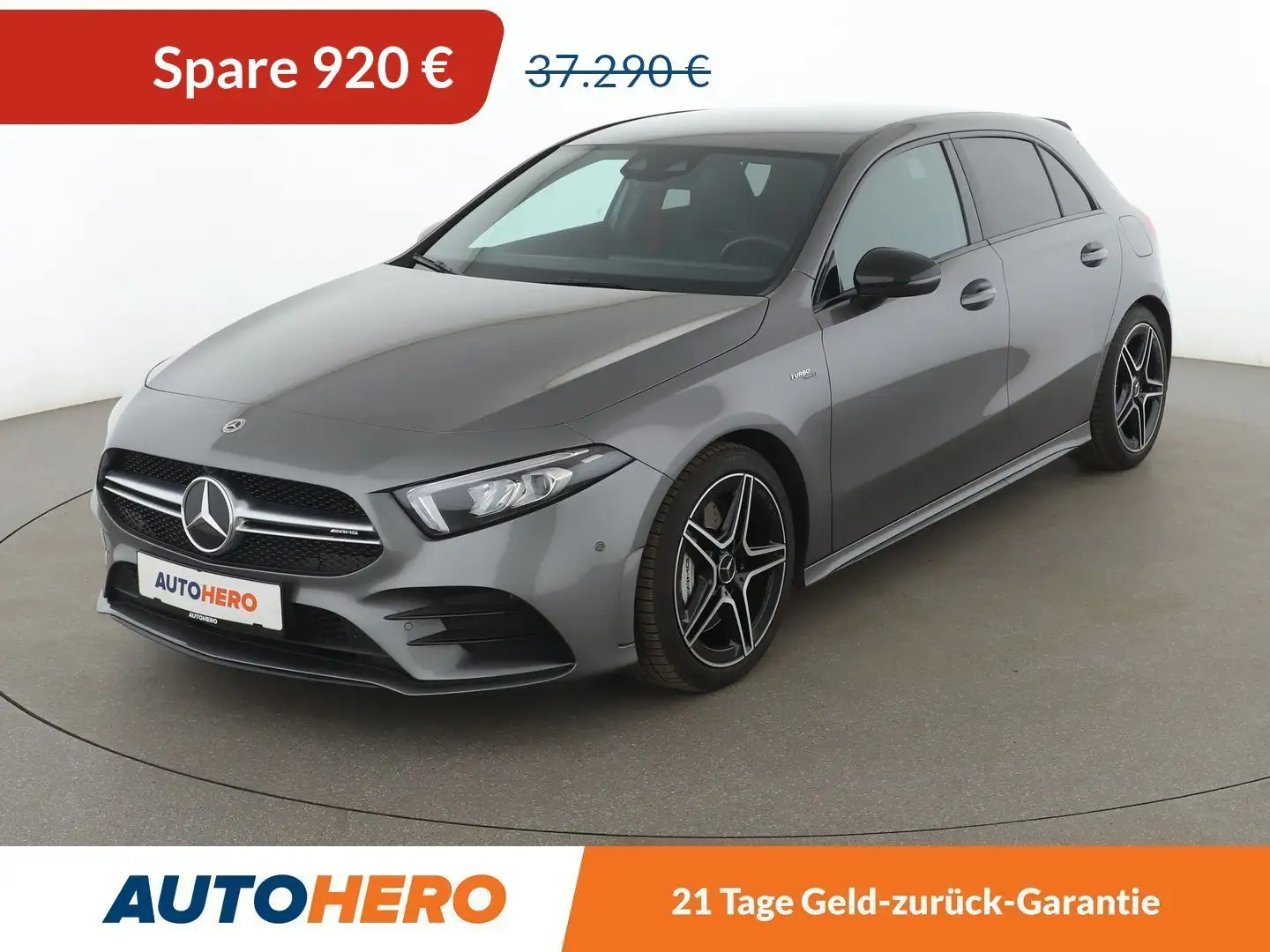 Mercedes-Benz A 35 AMG AMG 4Matic Aut.*LED*NAVI*TEMPO*CAM*PDC*SHZ*KLIMA* Grau - 1