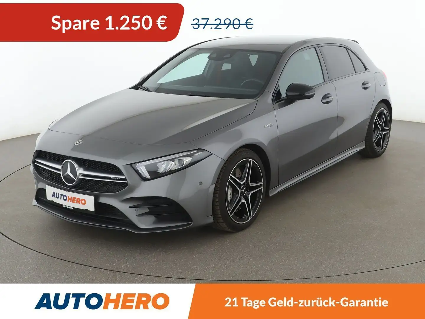 Mercedes-Benz A 35 AMG AMG 4Matic Aut.*LED*NAVI*TEMPO*CAM*PDC*SHZ*KLIMA* Gris - 1