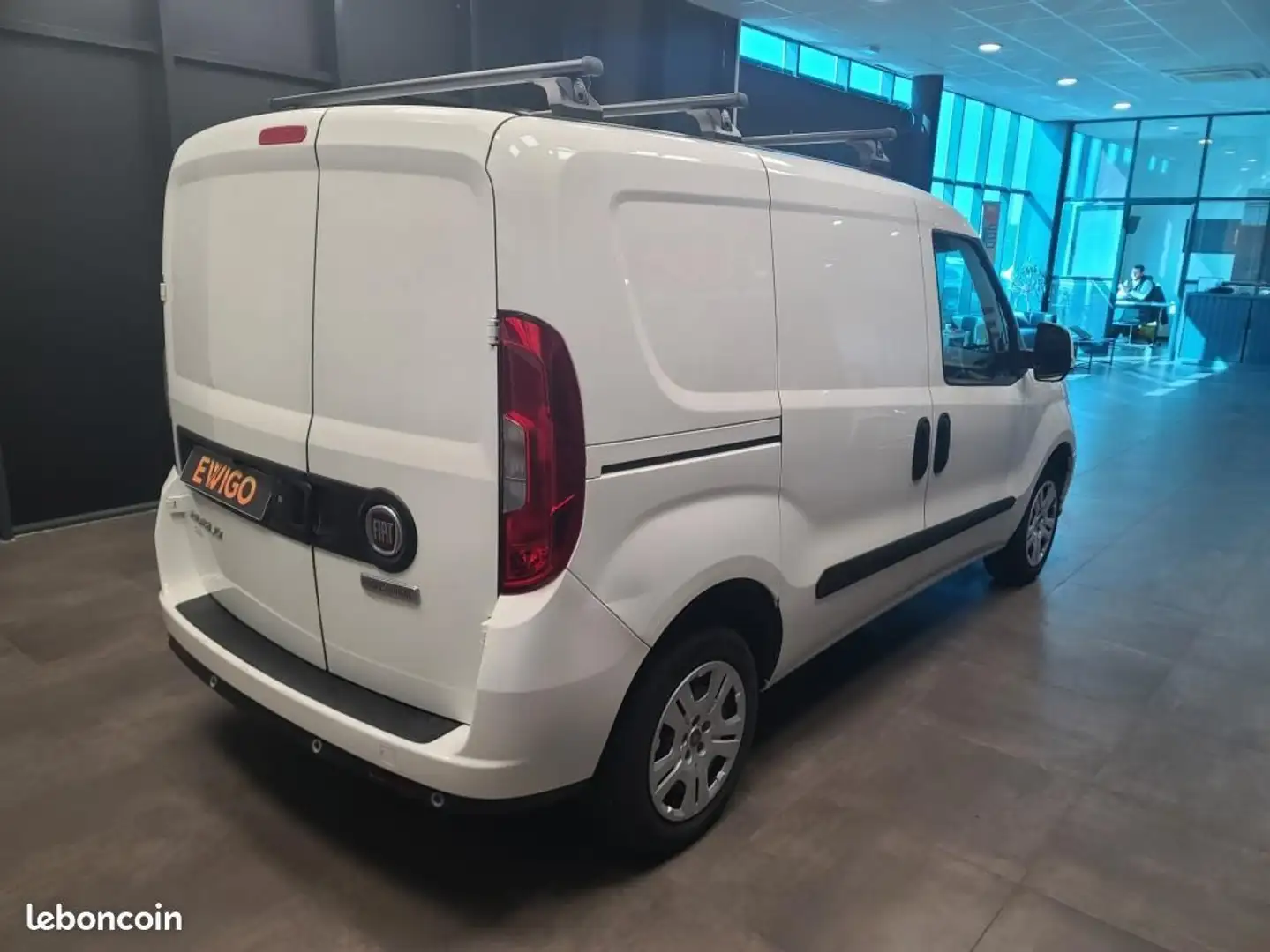 Fiat Doblo 1.3 MJT 95ch PROFESSIONAL Blanc - 2