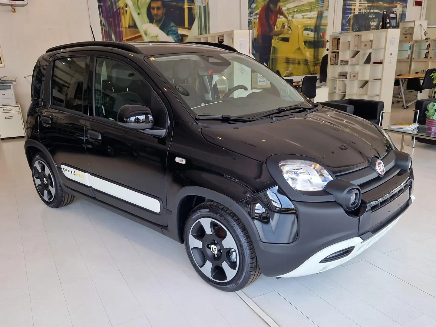 Fiat Panda Pandina III 2024 Pandina 1.0 firefly hybrid s Nero - 1