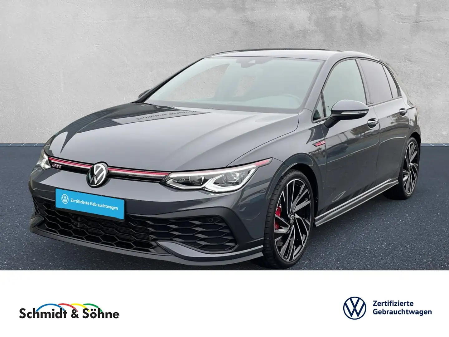 Volkswagen Golf VIII 2.0 GTI Clubsport/Matrix/H&K/DCC Klima Navi Grau - 1