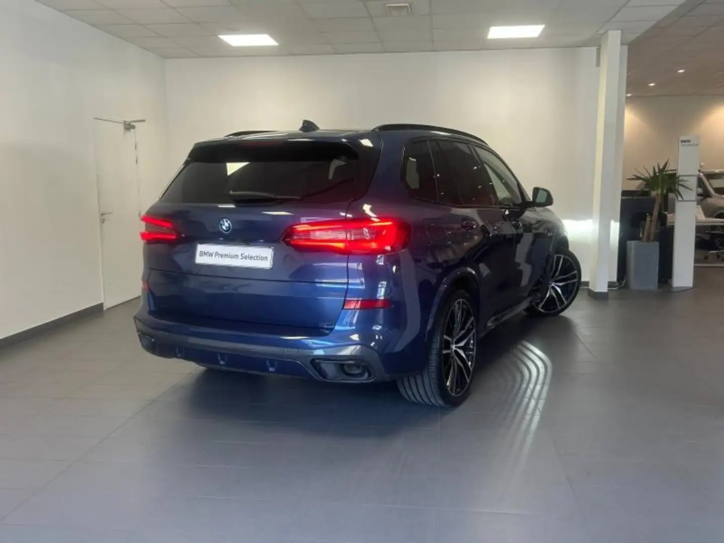 BMW X5 xDrive45e 394ch M Sport 17cv Bleu - 2
