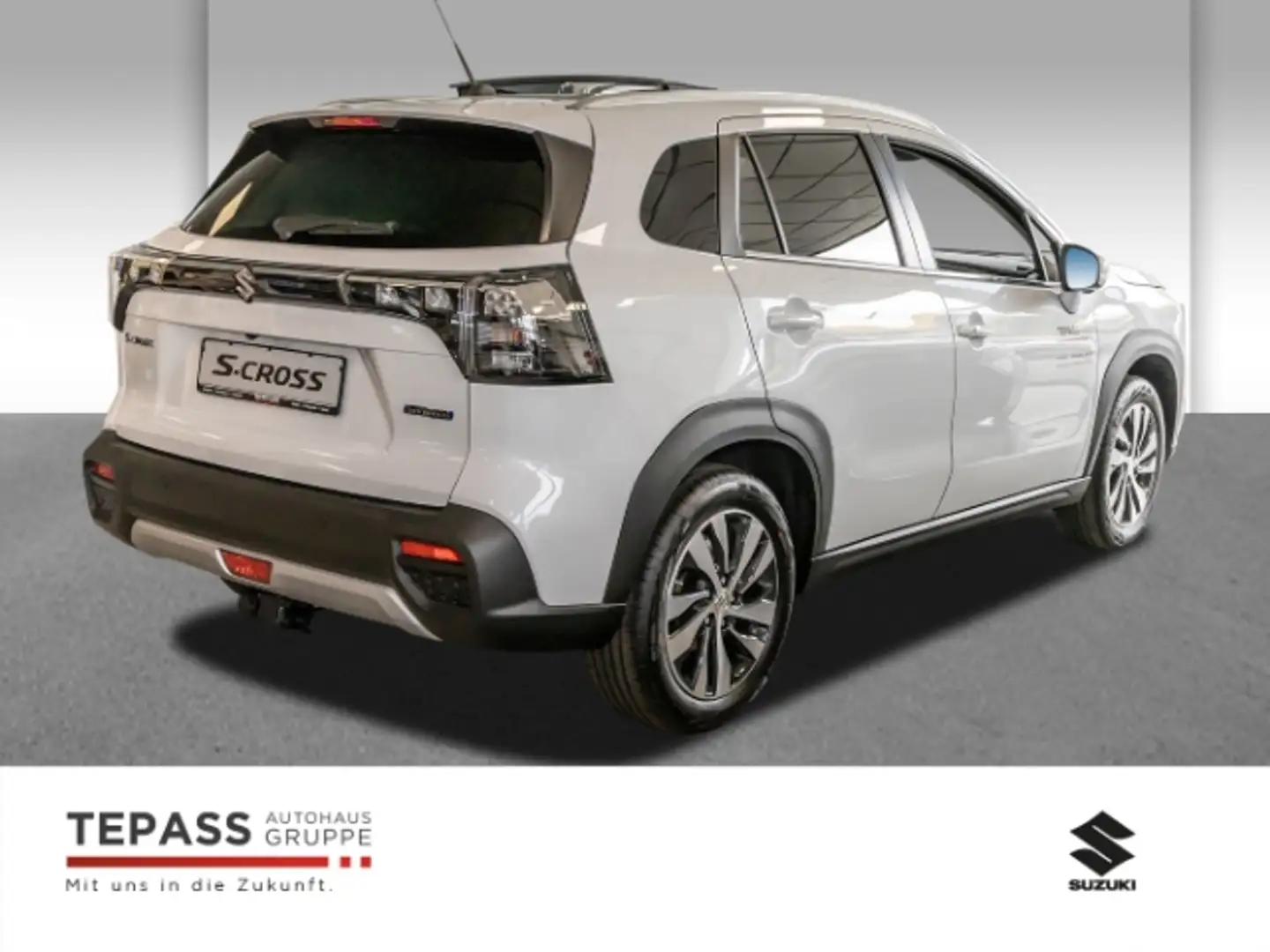 Suzuki SX4 S-Cross 1.5 Dualjet Allgrip AGS Comfort + PANO NAVI SHZ KA Weiß - 2