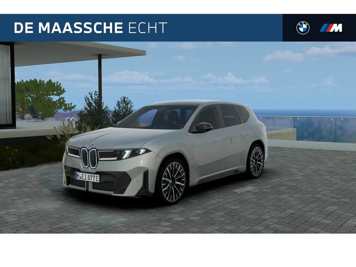BMW iX3 50 xDrive M Sport / Panoramadak / Trekhaak / M Spo Zilver - 1