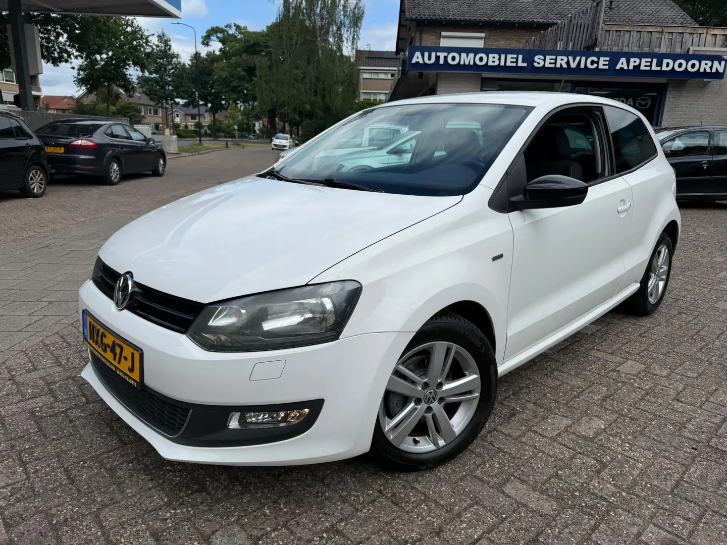 Volkswagen Polo 1.2 Easylin MATCH*STOELVERW.*CRUISE*PDC*AIRCO*LM. Wit - 1