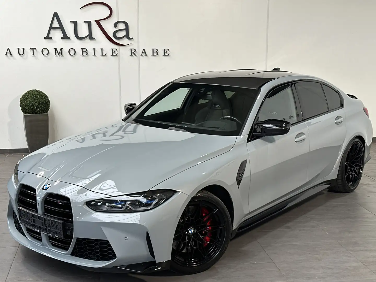 BMW M3 Competition NAV+LASER+360°+HEAD-UP+19 20ZO+VC Grau - 2