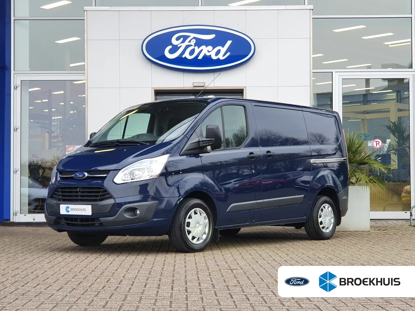 Ford Transit Custom 270 2.2 TDCI 6 versn. Airco | Camera | Parksens. V Blauw - 1