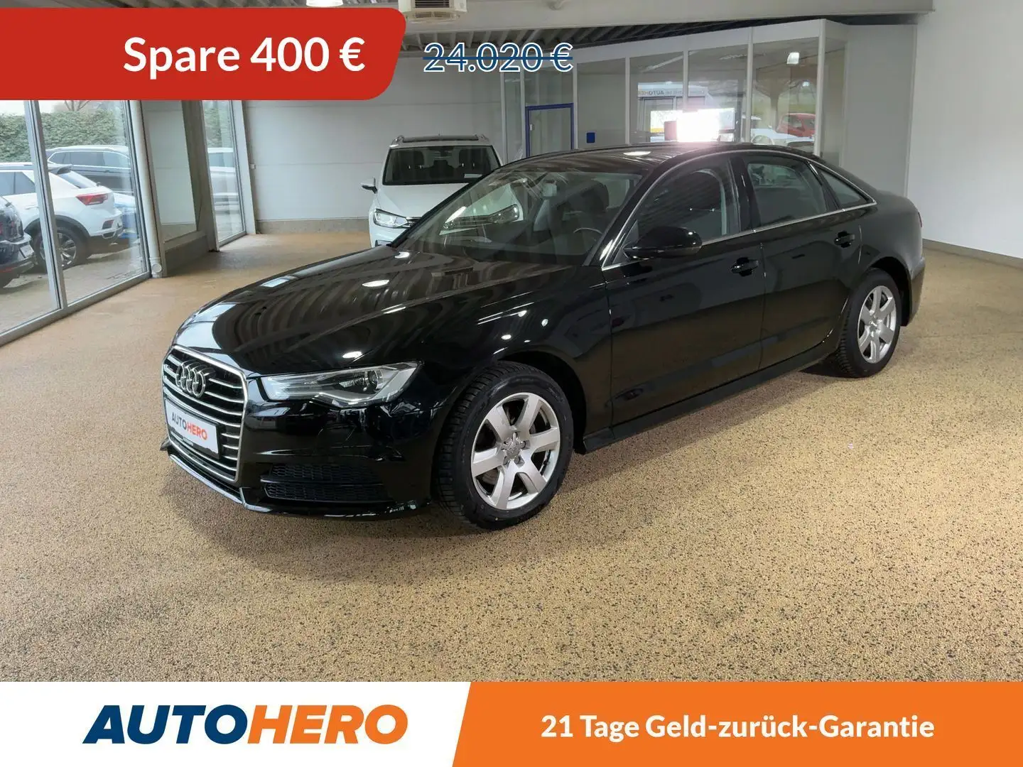 Audi A6 2.0 TDI Ultra Aut.*NAVI*XENON*TEMPO*PDC* Black - 1