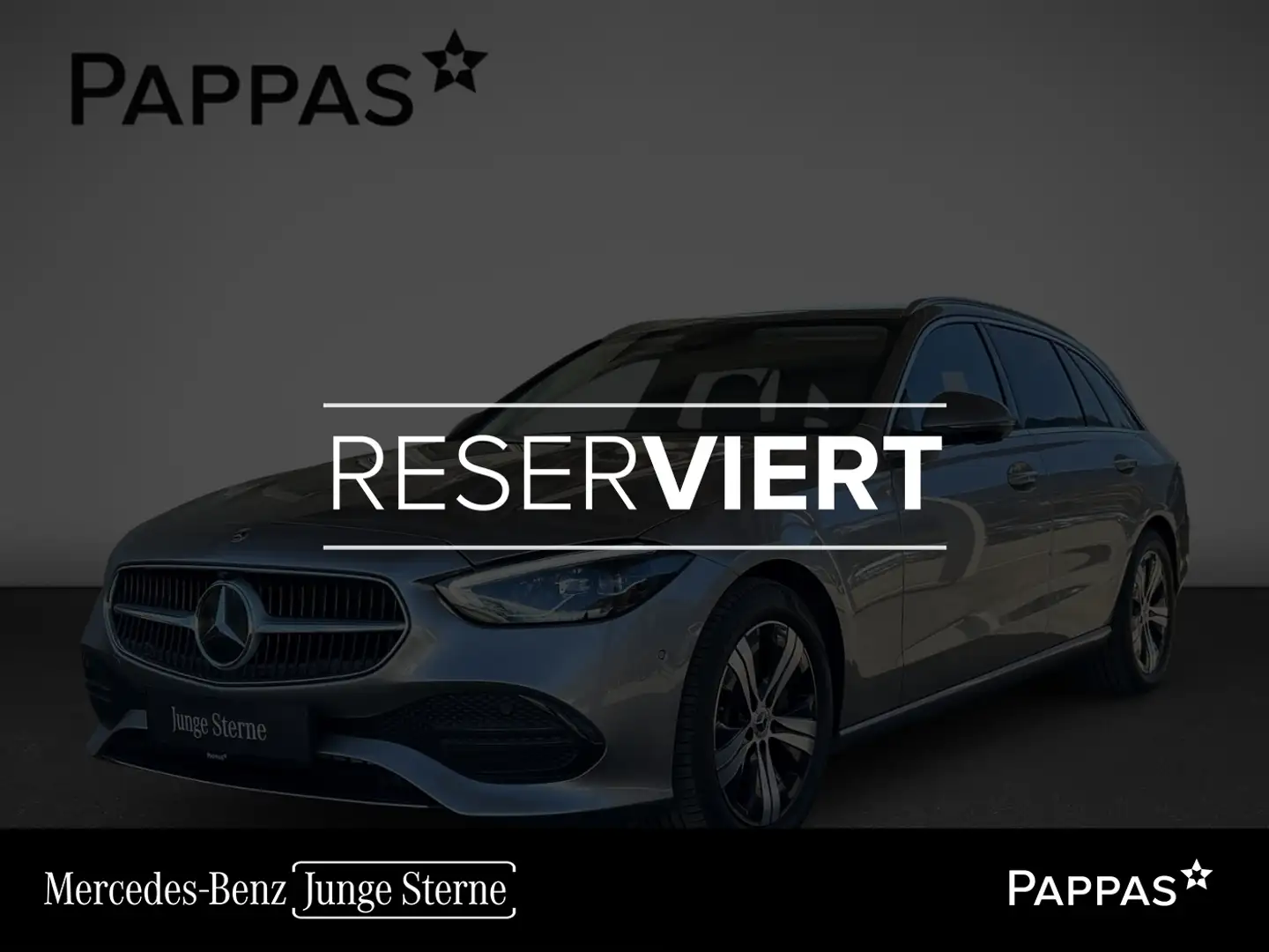Mercedes-Benz C 200 d T-Modell LED Navi Cam Keyl PTS SHZ Silber - 1