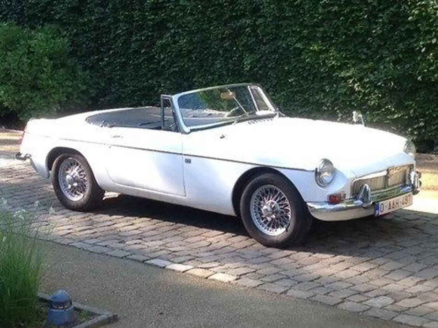MG MGB Lepeldeur Blanc - 2