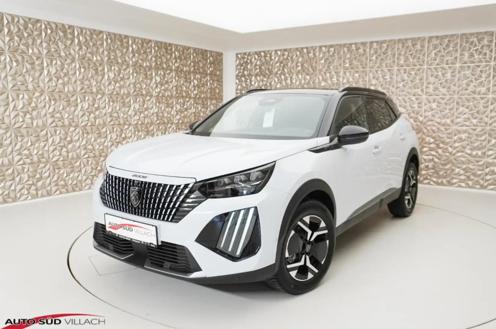 Peugeot 2008 GT Hybrid 145 e-DCS6 Weiß - 1