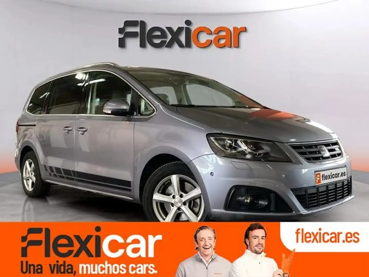 SEAT Alhambra 2.0 FR 7P 184cv Gris - 1