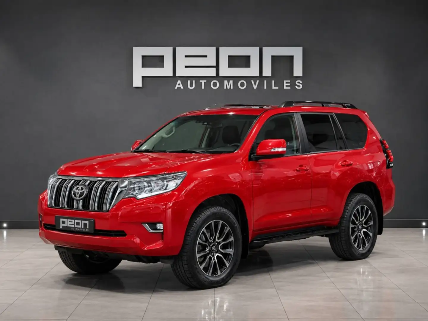 Toyota Land Cruiser D-4D GX Rojo - 1
