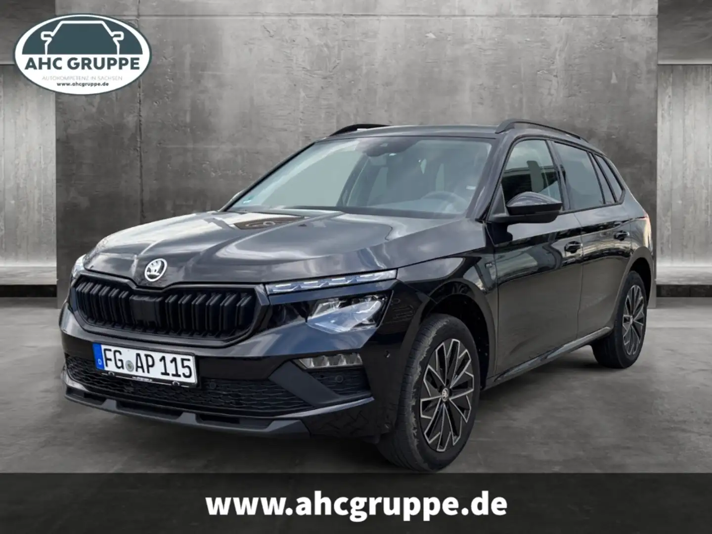 Skoda Kamiq 1.0 TSI 85kW EU6e Drive 7-Gang-DSG, Navi, Fahreras Zwart - 1