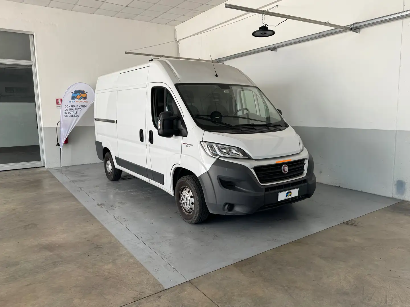 Fiat Ducato 33 MH1 2.3 mjt 130cv E6 UNICOPRO Bianco - 2