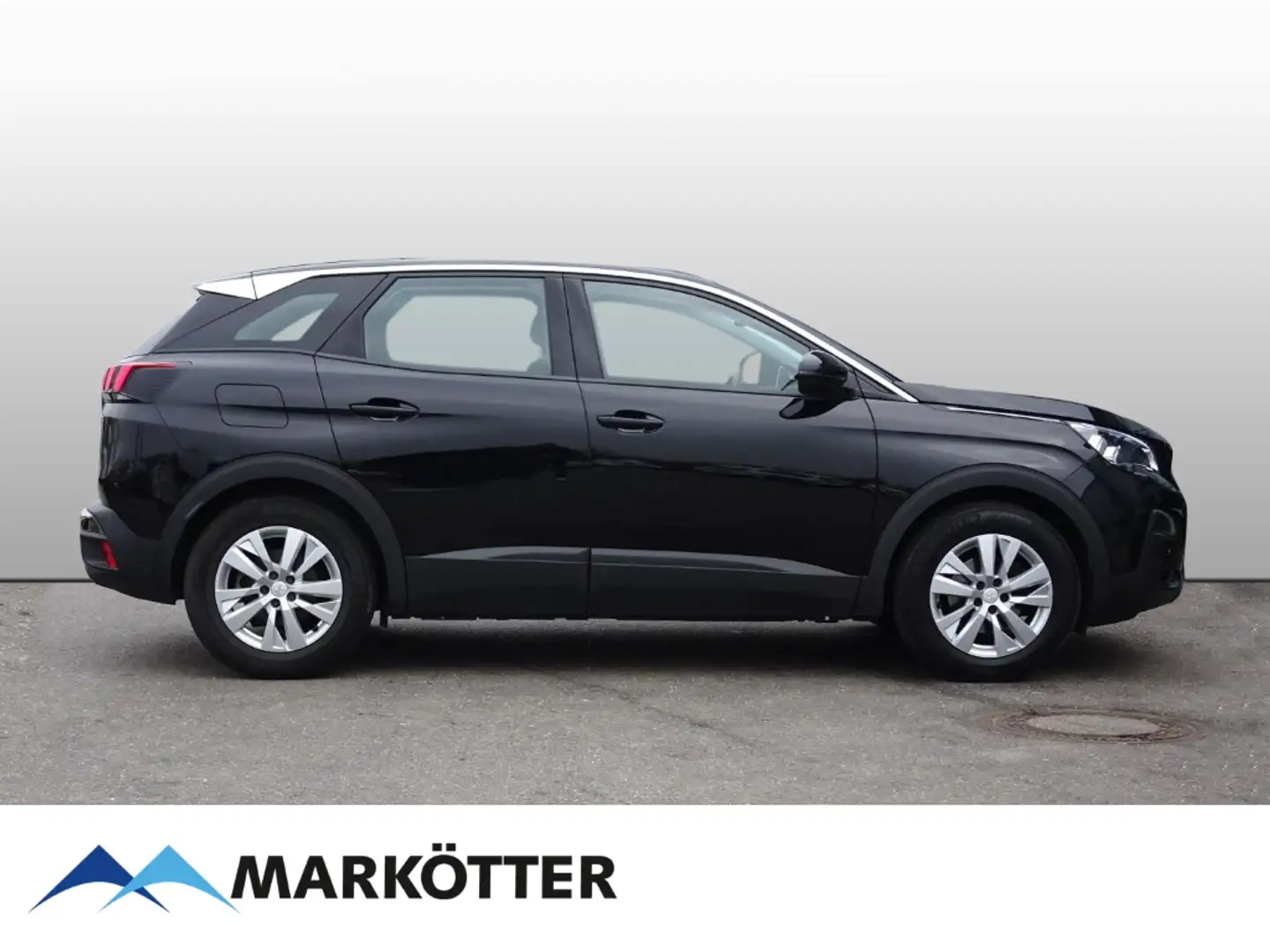 Peugeot 3008 Active 1.2 Navi/PDC/Alu/8-fach bereift Noir - 2