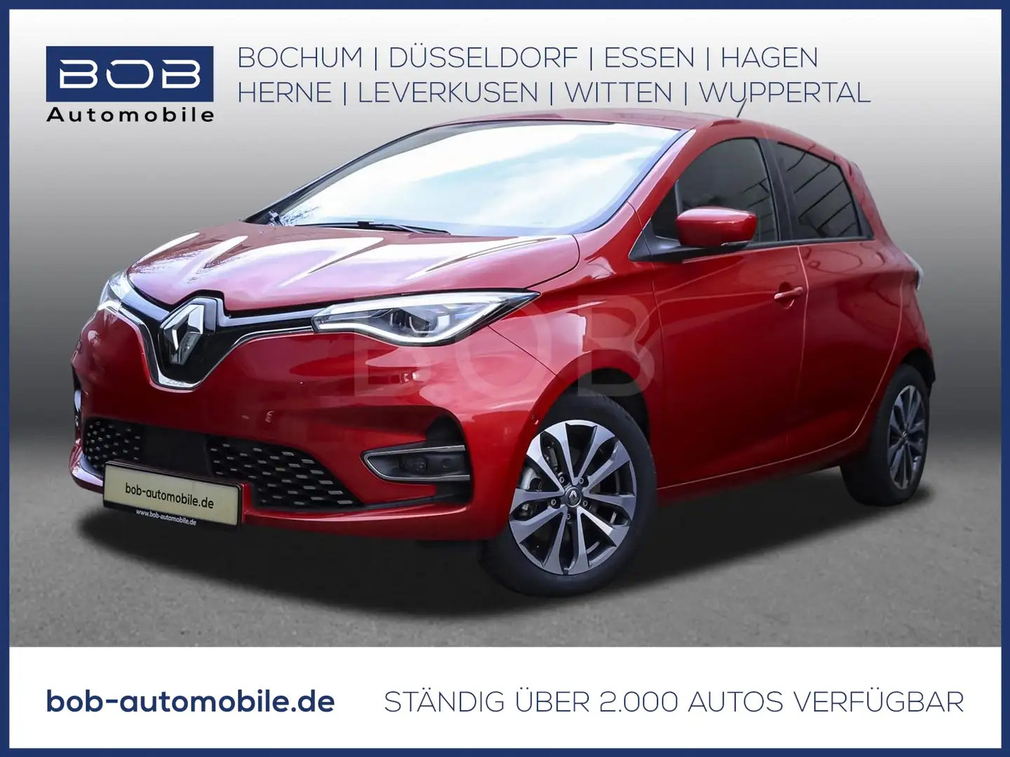 Renault ZOE E-Tech INTENS R135 Z.E. 50 NAVI SHZ LHZ GJR Rojo - 1