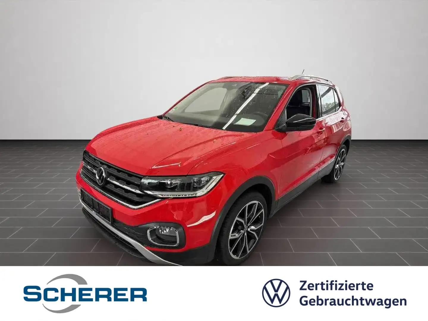 Volkswagen T-Cross STYLE 1.5 TSI DSG LED NAVI REAR VIEW BLI Rot - 1