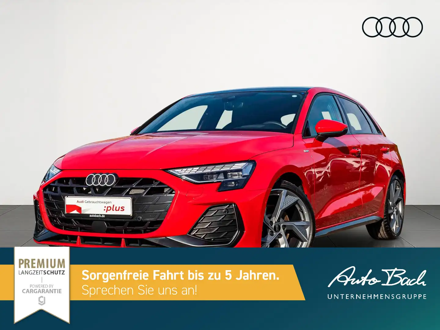 Audi A3 S line 35TFSI Stronic Matrix HUD SO Rot - 2