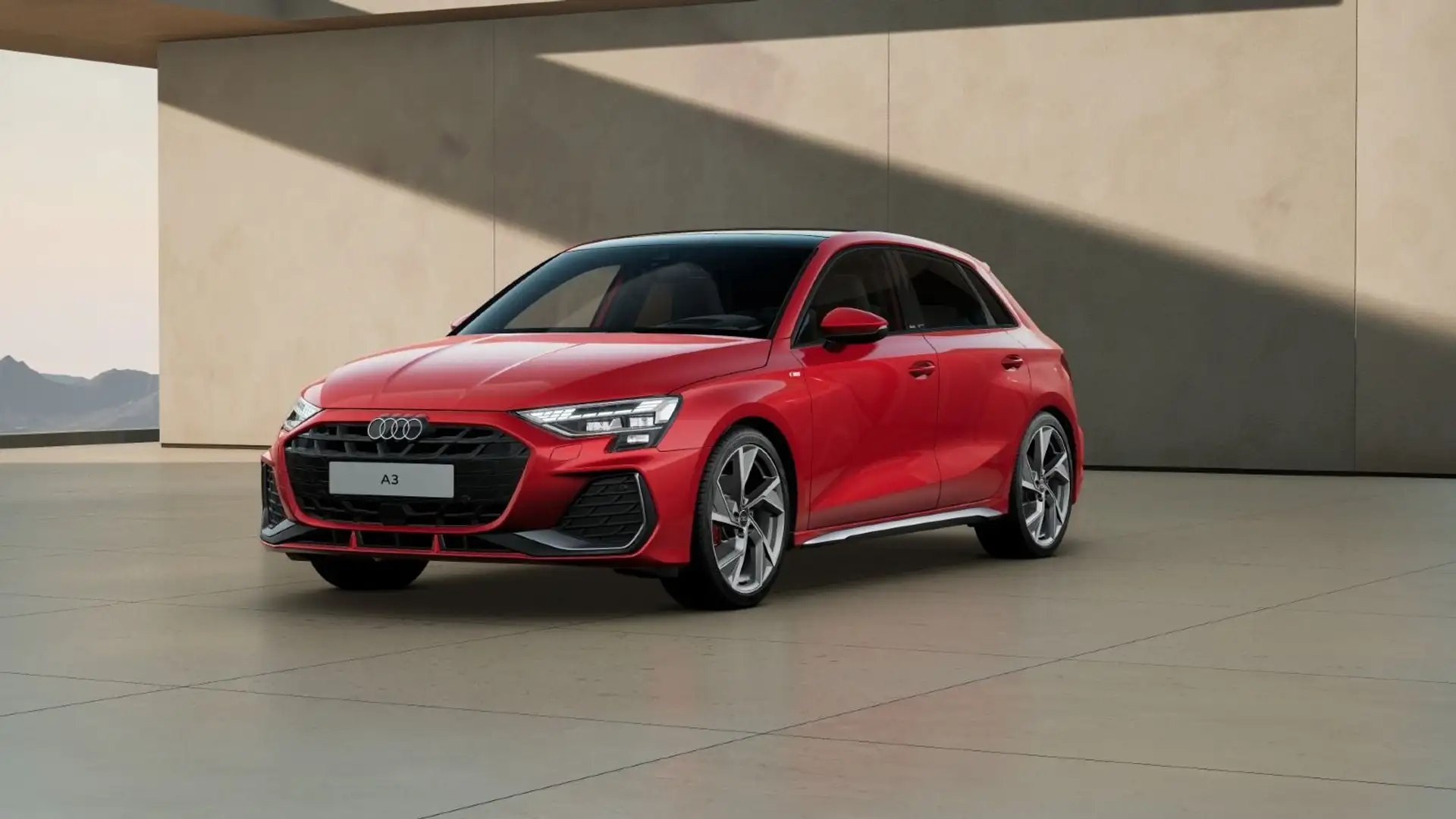Audi A3 S line 35TFSI Stronic Matrix HUD SO Rot - 2