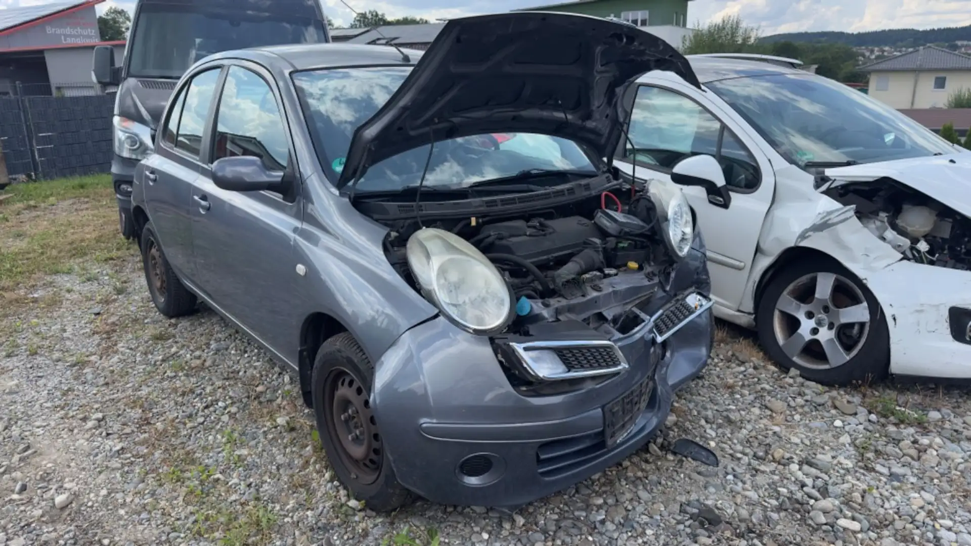 Nissan Micra 1.2 More Klima Grijs - 1