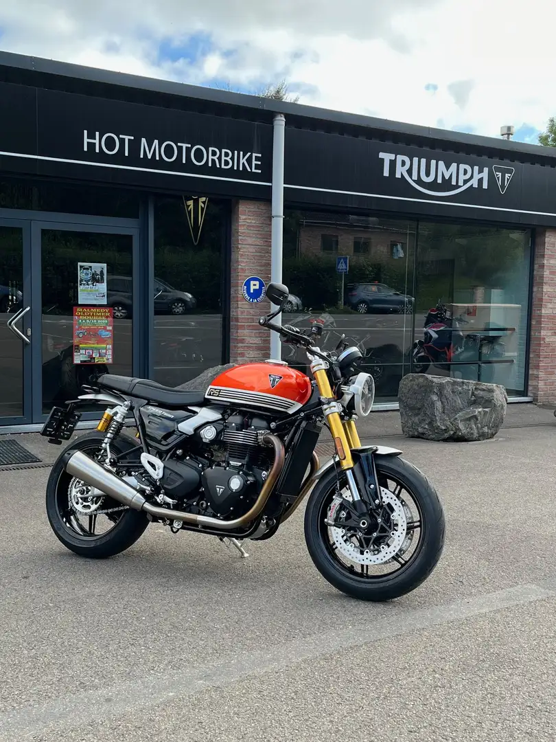 Triumph Speed Twin 1200 RS (garantie 24 mois) Oranje - 1