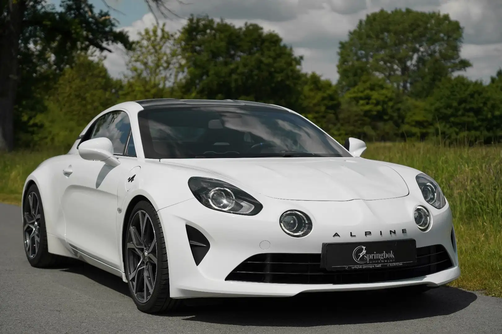 Alpine A110 *Carbondach* KW-Fahrwerk* Weiß - 1