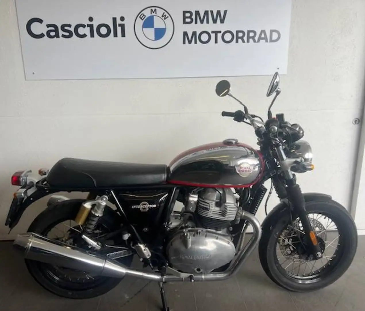 Royal Enfield Interceptor 650 Chrome Abs E5 Grigio - 1