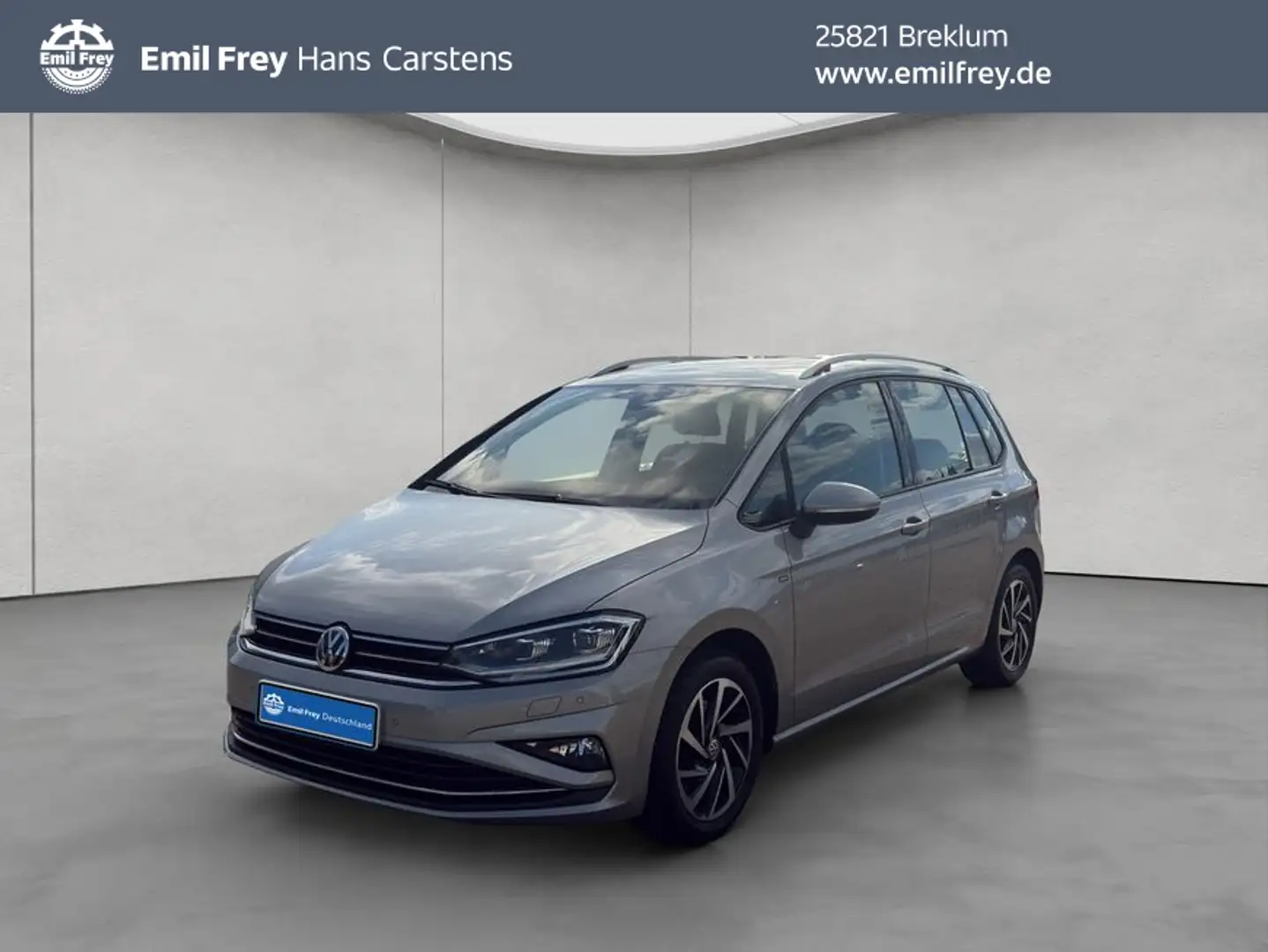 Volkswagen Golf Sportsvan 1.6 TDI Comfortline SCR DSG Silber - 1